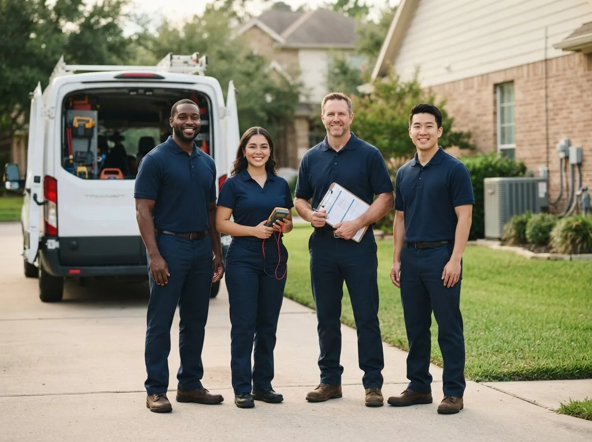 Certified HVAC technician near Sugar Land, TX